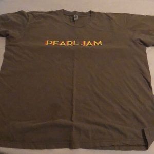 Pearl Jam t shirt.